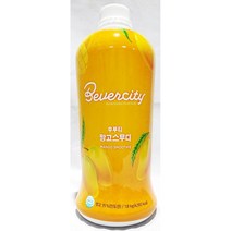 STNY_후루티망고스무디(세미 1.8K) 음료재료 원액 베이스 르 상 만들기