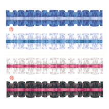 프릴 2종 [일월이생] 빈티지 저널 콜라주 다꾸 꾸미기 모조지 인스 스티커, 레드프릴