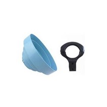 접시 안테나에 고정 LNB 홀더가 있는 위성 TV 수신기 원추형 스칼라 링 키트, [02] Blue Color