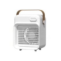 온풍기 가열식 미니 미로 대용량 천연 신생아 무선 스텐 휴대용 물멍 가습기 Portable Air Conditioner Min, 03 01
