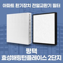 평택 효성해링턴플레이스 2단지 아파트 환기시스템 전열교환기 필터 H13등급 공동구매, 29평, 기본세트(헤파1+프리2)