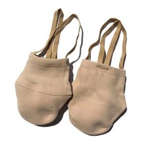 체조용품 댄스 리듬체조 슈즈 반슈즈 반양말 토슈즈 리듬 체조 신발 소프트 하프 양말 니트 전문 소프트 신발, 1 쌍, l