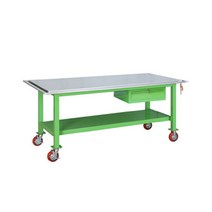철제 에스엔에스 고중량 실습대 이동식 조립다이 SUS상판