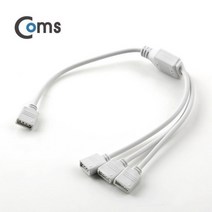 Coms AOBU056 점퍼 케이블 4핀 3분배 30cm 보드 데이터 선, 1개