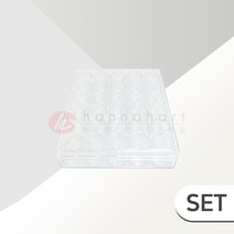 투명용기 공병[30개입 케이스포함]5ml