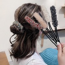 똥머리끈 올림머리끈 여신머리끈 반짝반짝 와이어 올림 머리끈 2개 한세트 여성 여자 데일리 예쁜 헤어끈 똥머리 악세사리