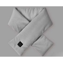 USB 충전식 온열 머플러 전기 목도리 3단계 조절, 3단 온도 조절 레드