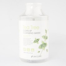clinic 피부케어 클렌징워터 티트리 500ml 화장지우는 clinic/피부케어/클렌징워터/티트리/500ml/화장지우는, 단일 수량