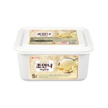 조안나 아이스크림 바닐라맛 5L 대용량