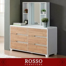 바닐라 와이드화장대세트, 오크화이트