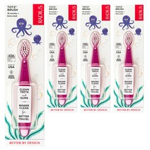 래디어스 토츠 유아칫솔, 핑크펄, 4개