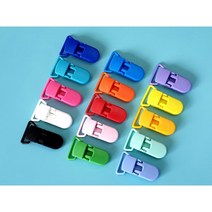 [퍼펙트캐디] 골프악세사리부자재 집게 쇠오링 카라비너 등산고리 티걸이퍼터키퍼만들기, 3)플라스틱고급집게