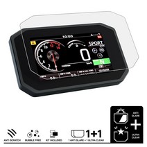 호환 혼다 HONDA 오토바이 계기판 스크래치 보호 필름 화면 보호기 cb1000r forza750 x adv xadv forza 750 2021, 2 x 개