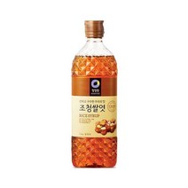 만능 조청 쌀엿 1.2kg 달콤한 발효 효소 담금주 과일청 간단요리 청정원 친정엄마 식재료, 21개