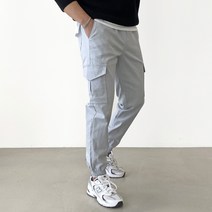 빠델 남성용 스판 밴딩 카고 조거팬츠