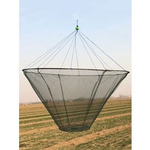 대형 그물망 뜰망 포획 낚시 통발 케이지 어망 가두리, 대형 2m / 10mm 메쉬 로드리스