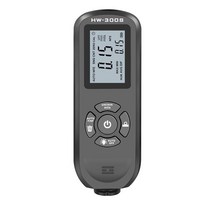 폭 측정기 hw-300s 0-2000um lcd 필름 미터 자동차 페인트 코팅 두께, 검은색 가로