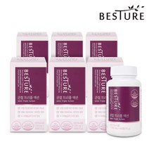 관절+연골+뼈건강 3중복합기능 관절 트리플 액션 플래티넘 MSM 1500mg 60정 아세틸글루코사민 비타민D + 스낵팝, 6박스