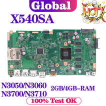 노트북 메인보드 vivobook x540sa x540saa f540sa a540sa r540sa nb-d540sa 노트북 마더보드 n3050 n3060 n3700 n3710 2g4, n3700 n3710 8GB