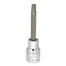 지니어스 3 8SQ 홀형 별비트소켓-5각 T-30 76mm (1EA)