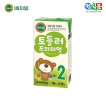 베지밀 토들러 프리미엄 2단계 아기두유 190ml x 64팩, 베지밀 토들러 프리미엄 2 190ml/64팩