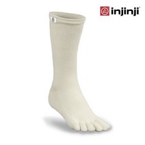 인진지 뉴 크루 런너용 발가락 양말 스포츠양말, 뉴 크루 아이보리