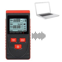 EMF 전자파 측정기 휴대용 전자기 가전 테스터 고스트 사냥 장비 전기 자기장 발사, 한개옵션0