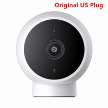 360도 비디오 샤오미 스마트 IP 카메라 풀 HD IR 나이트 비전 보안 모니터 초광각 WIFI 감시 미니 미지아 앱 2K 1296P, [03] add 32G TF card, [03] Original US Plug