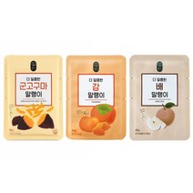 말리니 국산 더 달콤한 군고구마 배 감 말랭이 60g, 3.배말랭이(20g)