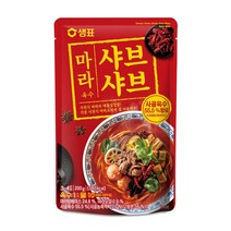 동방푸드 샘표 마라 샤브샤브 육수 200g x2, 1