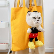 코코펫샵 빼꼼 강아지 이동가방 / 반려견 고양이 산책가방 포대기, 블랙