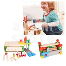 나무공구놀이 원목공구놀이 아기공구장난감 3세남아장난감
