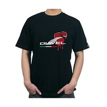 PRO-KODASKIN Motorcycle Style 100% Cotton Casual 반팔 O-Neck T Shirt for Ducati Diavel 1200, X-Large, Black