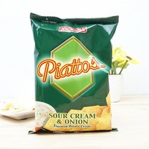 피아토스 양파맛 감자칩 85g, 단품