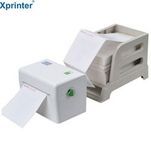 한국 Xprinter 택배 송장 라벨 프린터 XP-DT108WKR 화이트 용지거치대 세트
