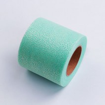 6cm * 5 야드 심포니 실버 도트 메쉬 곱슬 무지개 얇은 명주 그물 액세서리 선물 DIY 공예 파티 웨딩 크리스마스 장식 핑크, 12cm x 5yards, Tiffany green