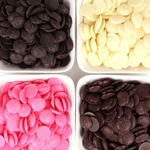초콜릿 만들기 DIY 재료-Beryls 버릴스 컴파운드 코팅 초콜렛, 버릴스 화이트, 1kg(500gx2), 500g, 2개