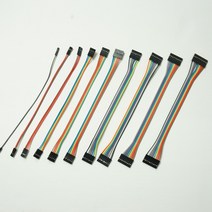 [파츠키츠] 소켓점퍼와이어케이블 1P2P3P4P5P6P7P8P9P10P 아두이노, 1P