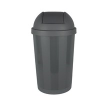 명품 멀티휴지통 그레이/브라운색상 종량제 30L 50L 원형 쓰레기통 분리수거함, 브라운, 멀티휴지통1호