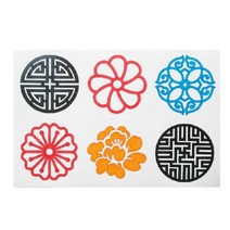 [판박이네0960] 전통문양스티커(5매)