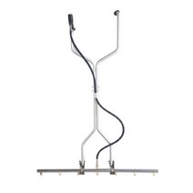 고출력 도로청소기 터널 스키드로더 노면청소차 호스, 33cm 4홀  스크럽 헤드