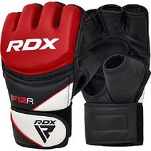 RDX MMA 글러브장갑 F12 오픈핑거 복싱글러브, 빨간색