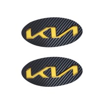 k3엠블럼 엠블럼1세트, 카본골드, k3(더뉴.올뉴 2015- )