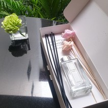 은빛 롱사각 120ml IU 디퓨저 선물세트 마미하우스, 23_미라클 향_쇼핑백 추가