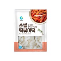 청정원 별미 청정원 순쌀 떡볶이떡 1kg 자취 혼밥 식사 간식 체중조절 도시락, 4개