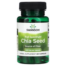 스완슨 Full Spectrum 치아씨 400mg 캡슐 60정109283