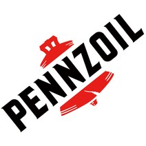 PENNZOIL 펜조오일 차량용 데칼 튜닝 스티커, 1개, 레드(대)