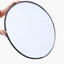 야외 웨딩 인물 사진촬영 컴팩트 반사판 빛활용 연출, 소 (60cm)