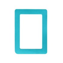 액자틀 그림 사업자등록증 십자수 자격증 결혼 벽걸이 액자 프레임 미니 사각형 사진 프레임 마그네틱 냉장, 05 Light Blue 7 Inch