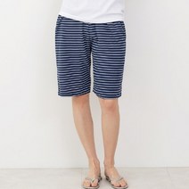 편한반바지 냉장고반바지 스트라이프 데일리 홈웨어